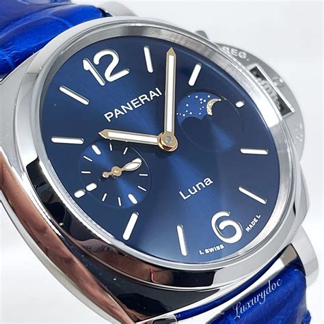 panerai luna moonphase|panerai luminor due price.